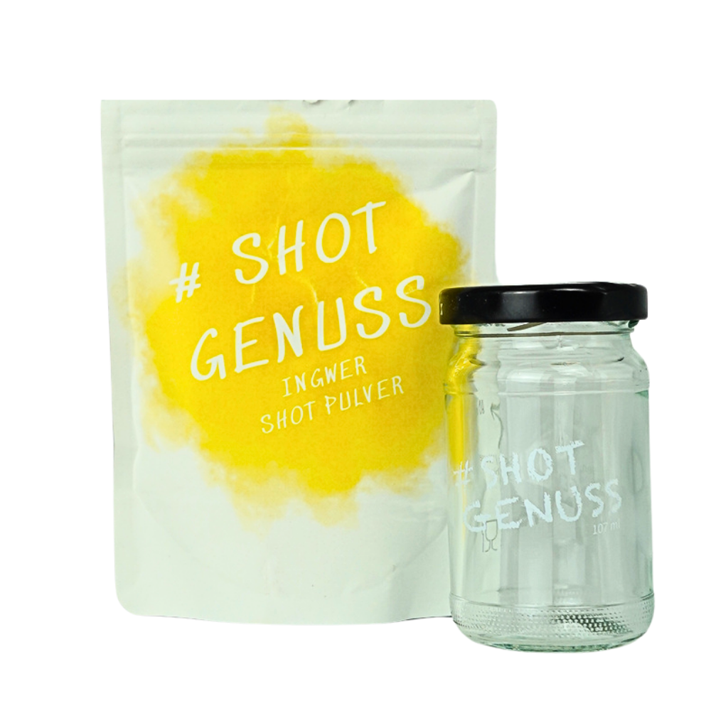 Ingwer_Shot_Beutel_mit_Glas_Front
