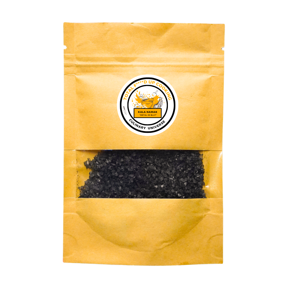 Kala Namak schwarzes Salz grob im Aromabeutel