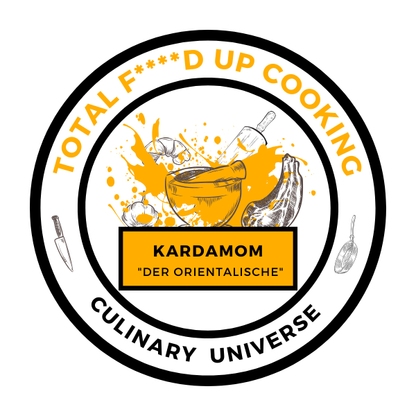 Label Grüner Kardamom gemahlen