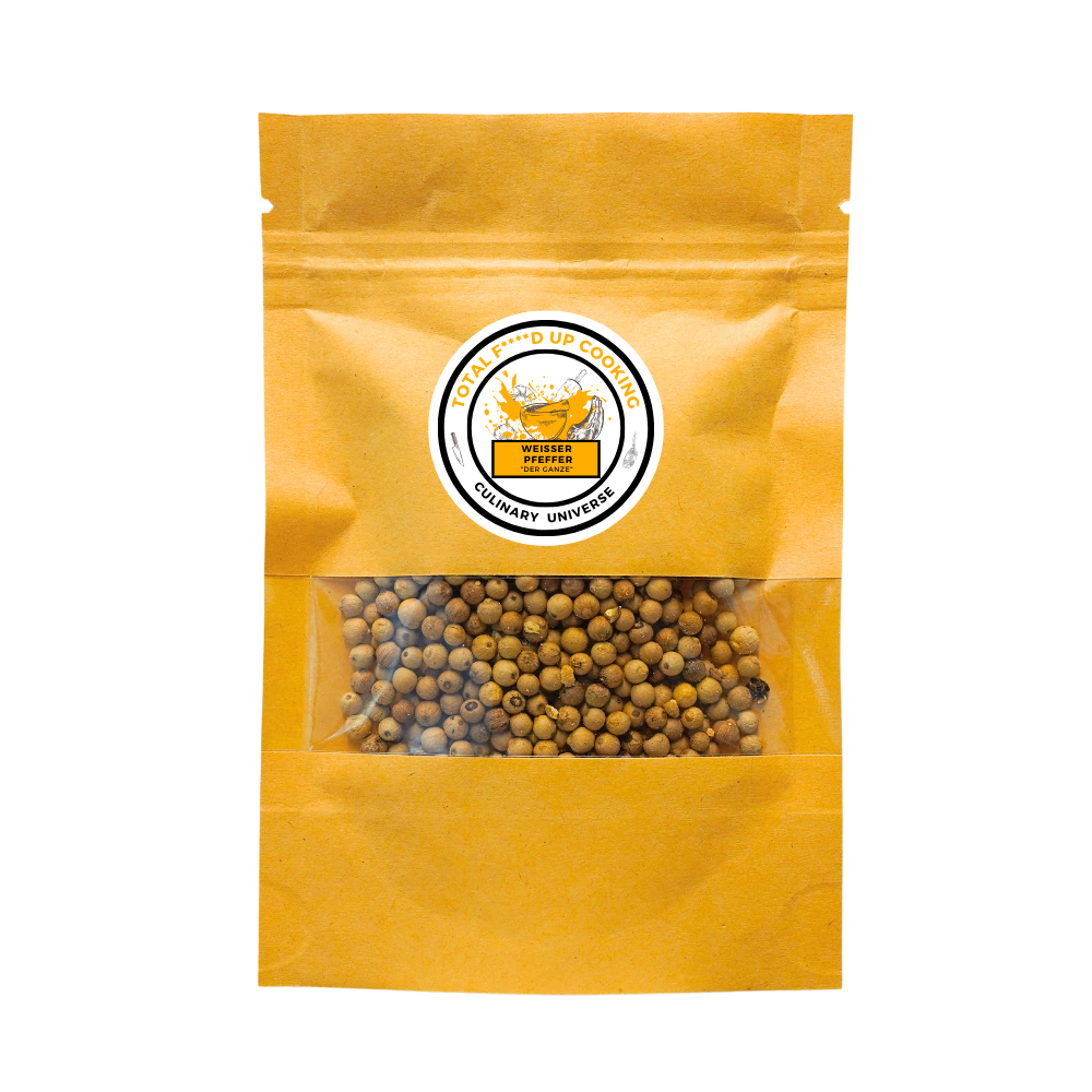 Weißer Pfeffer ganz im Aromabeutel