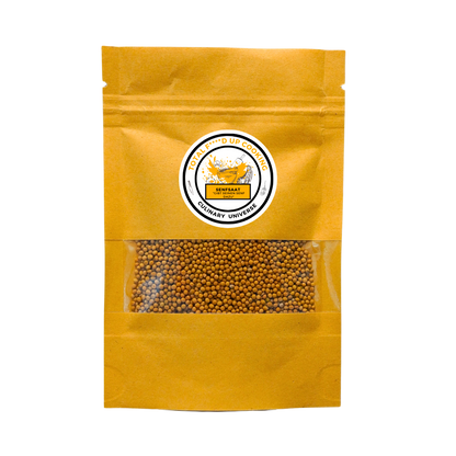 Senfköner ganz im Aromabeutel