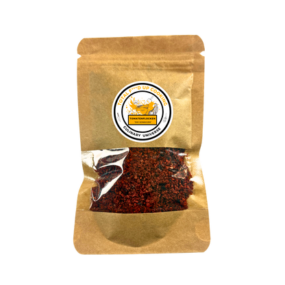 Tomatenflocken getrocknet im Aromabeutel